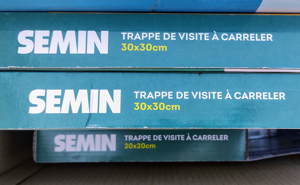 Miniature : Lot de trappes à carreler SEMIN