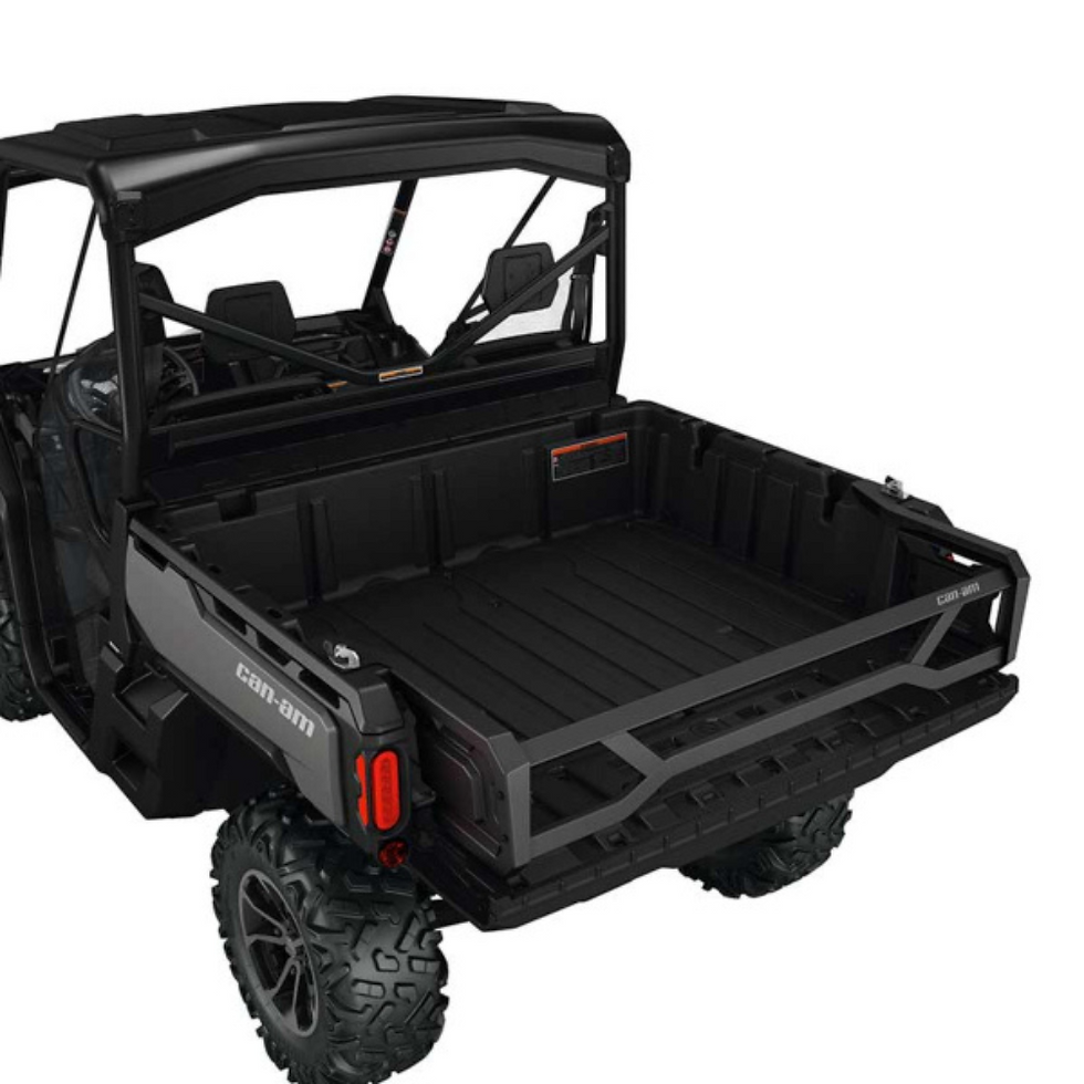 Rallonge de hayon LinQ pour Can-Am Traxter et Traxter Max, vue complète sur fond blanc