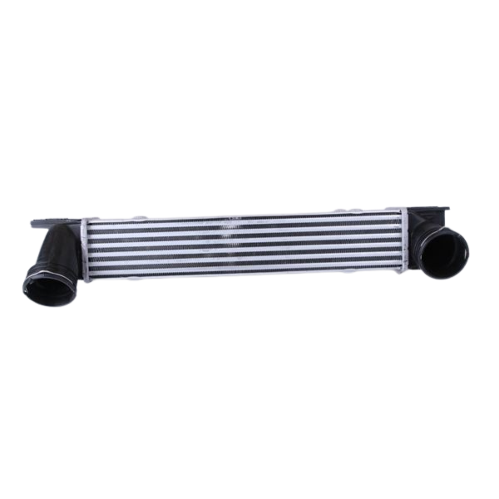 Intercooler NRF 30385 pour BMW Série 3, vue complète sur fond blanc