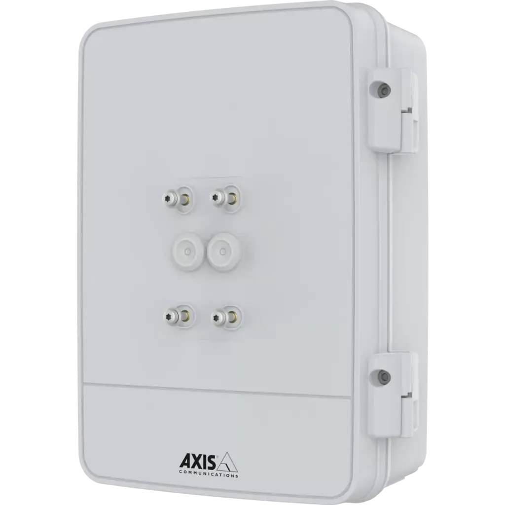 Armoire anti-vandalisme AXIS T98A16-VE - IP66 IK10 -40°C à +75°C sur fond blanc