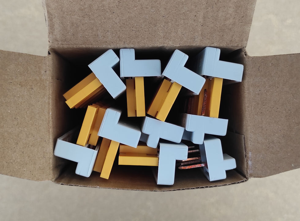 Miniature : Lot de 10 peignes d'alimentation Digital Electric 63A, vue dans l'emballage