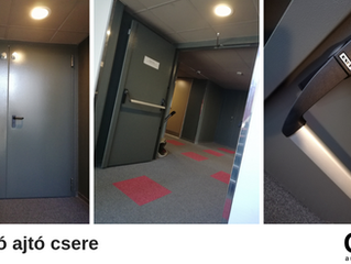 Tűzgátló ajtó cseréje
