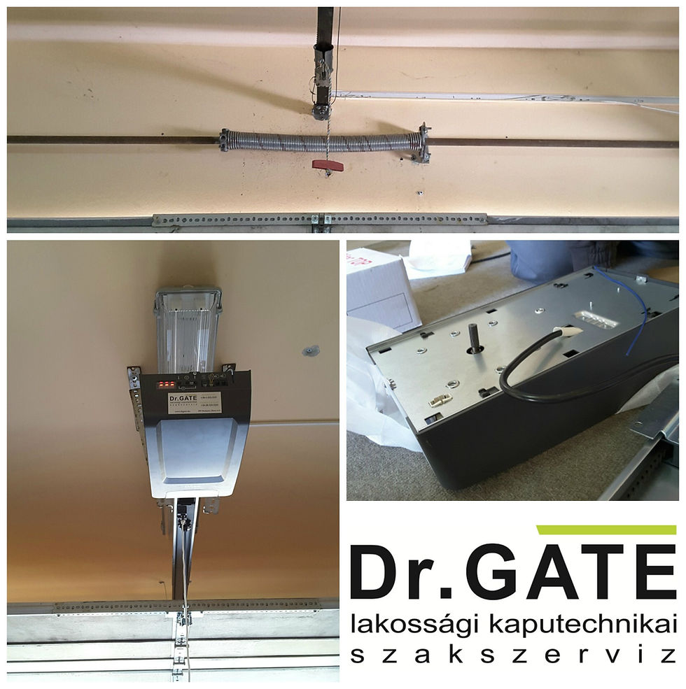 DrGATE - Ditec Top motor telepítés