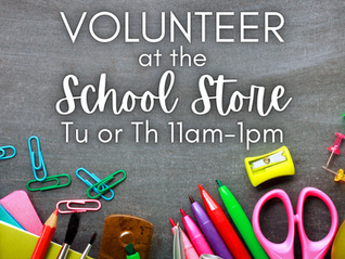 Volunteer at the School Store