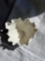 Thumbnail: One-off handmade porcelain 'ruffle' bowl