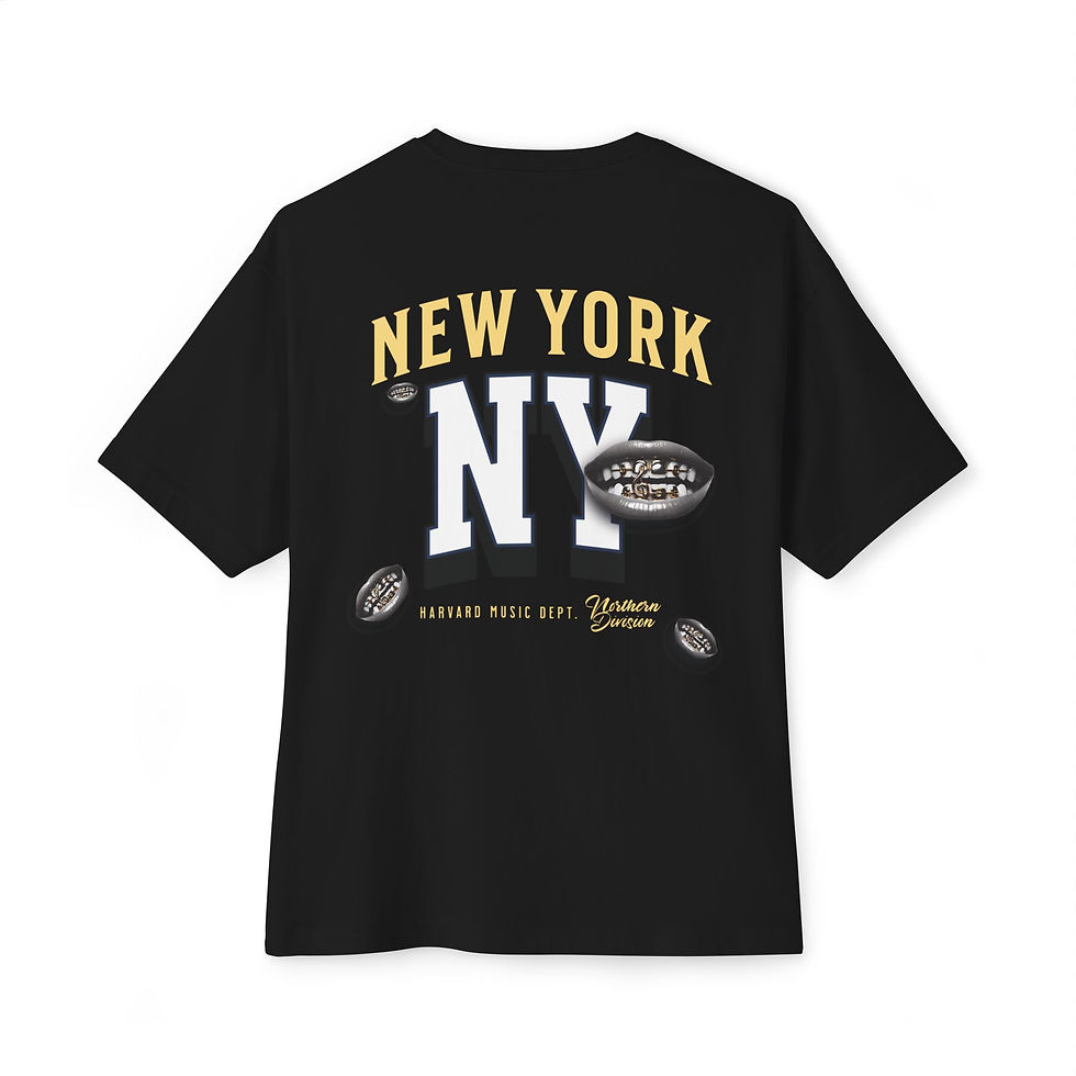 NY Black Edition - Music Dept. Box Tee
