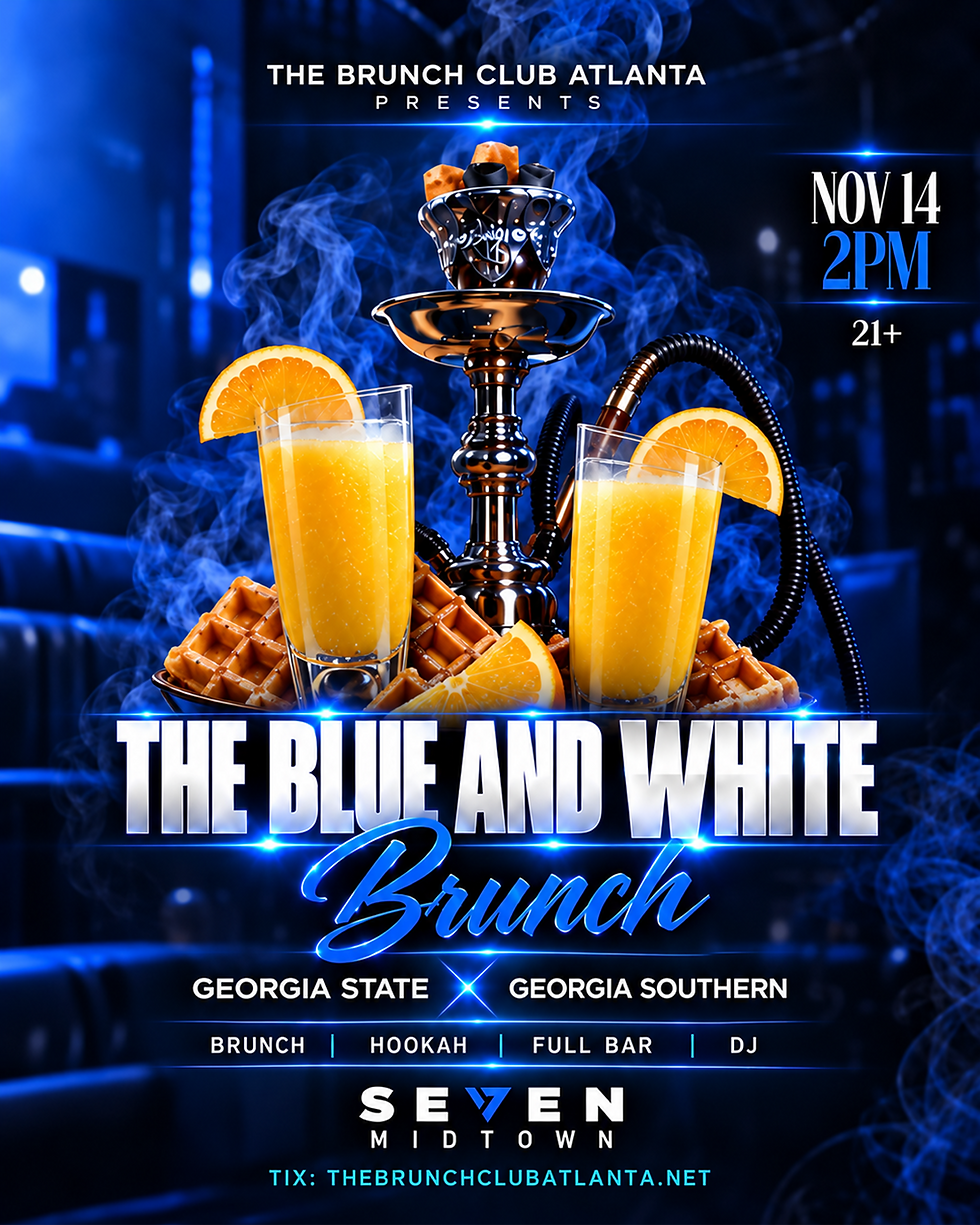 The Blue and White Brunch