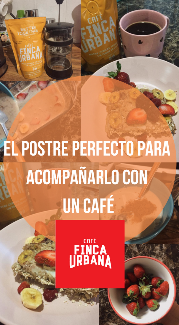 Un postre perfecto para una tarde de café ☕️ 🧡 de Finca urbana