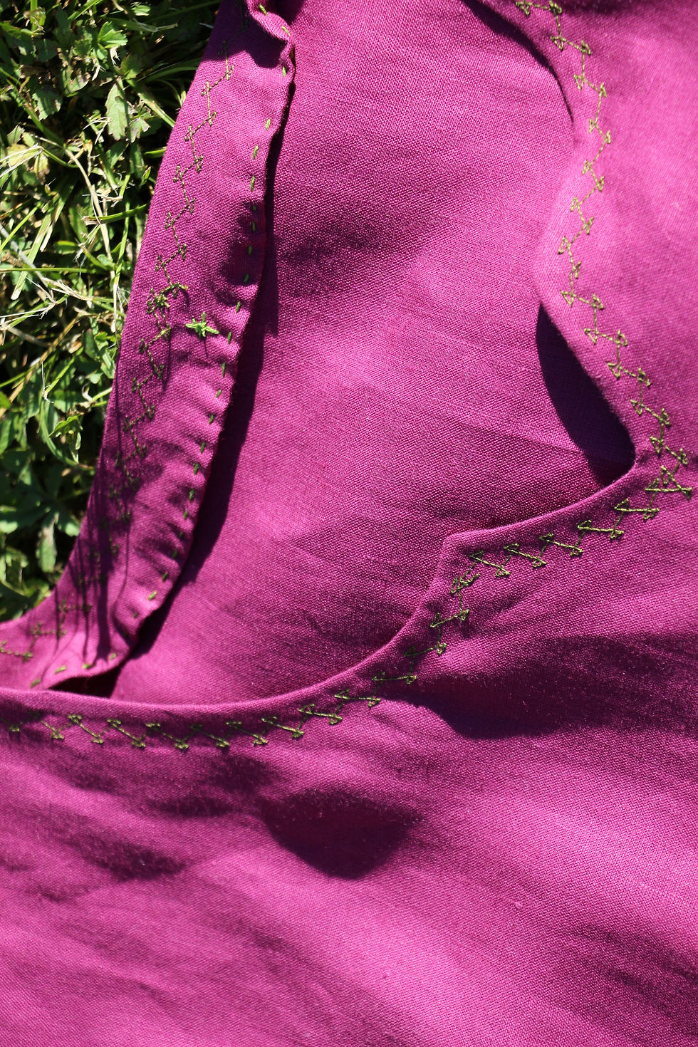 Thumbnail: Robe de lin - pièce unique -