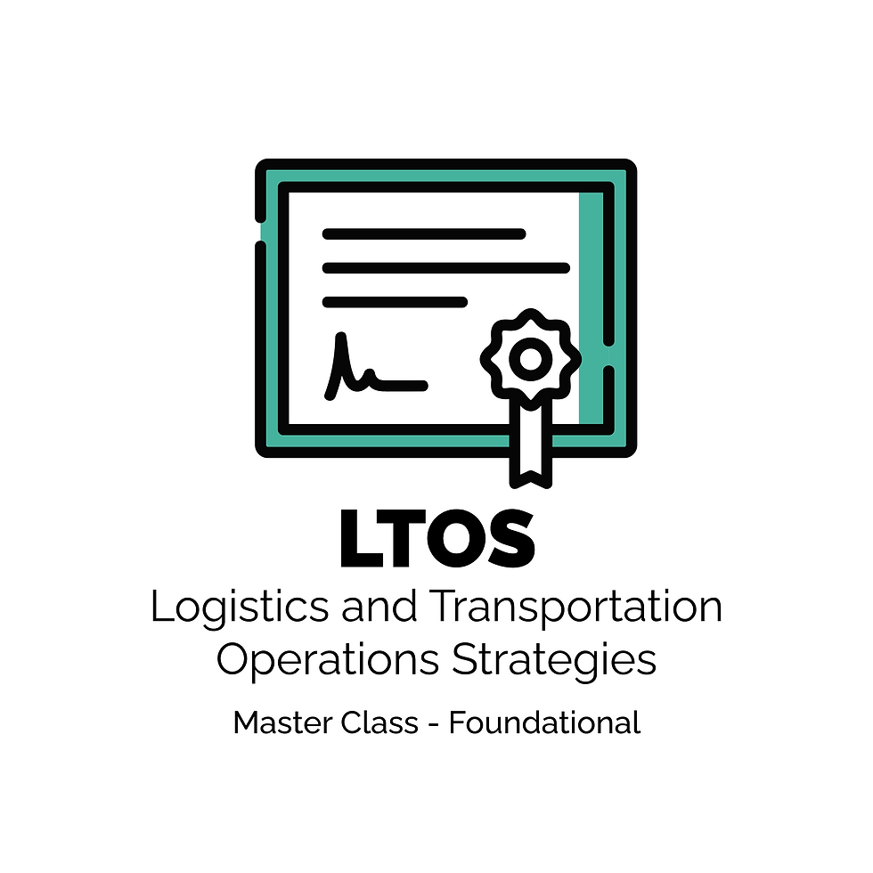Logistics and Transportation Operations Strategies