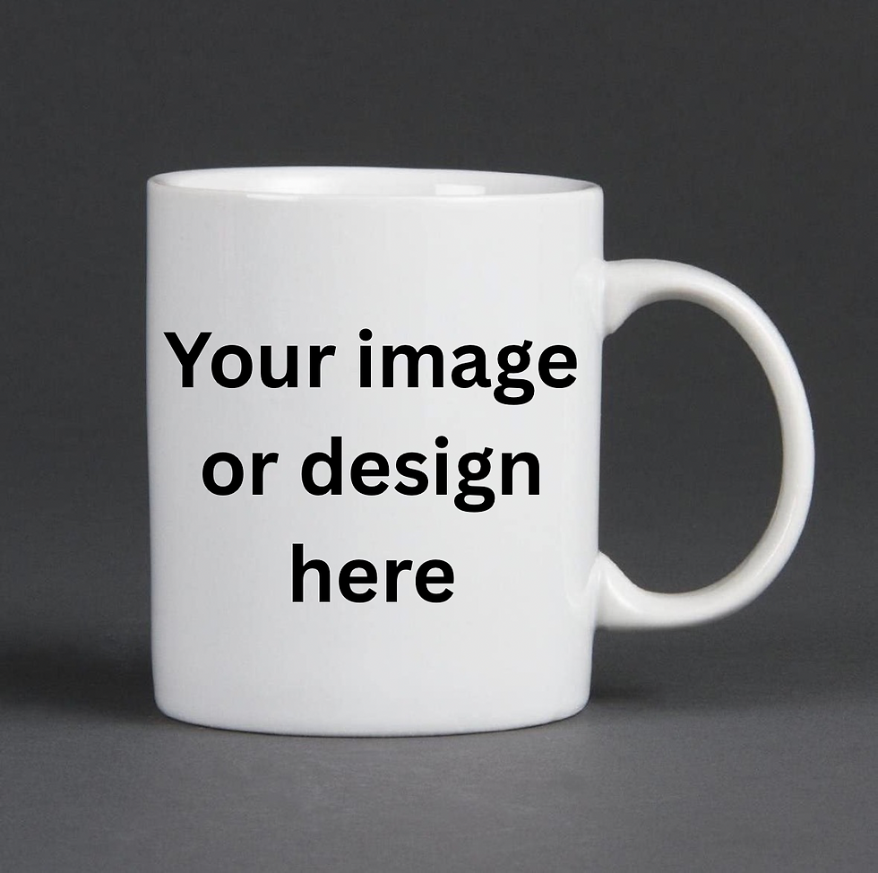 11oz mug personalised with photo and name