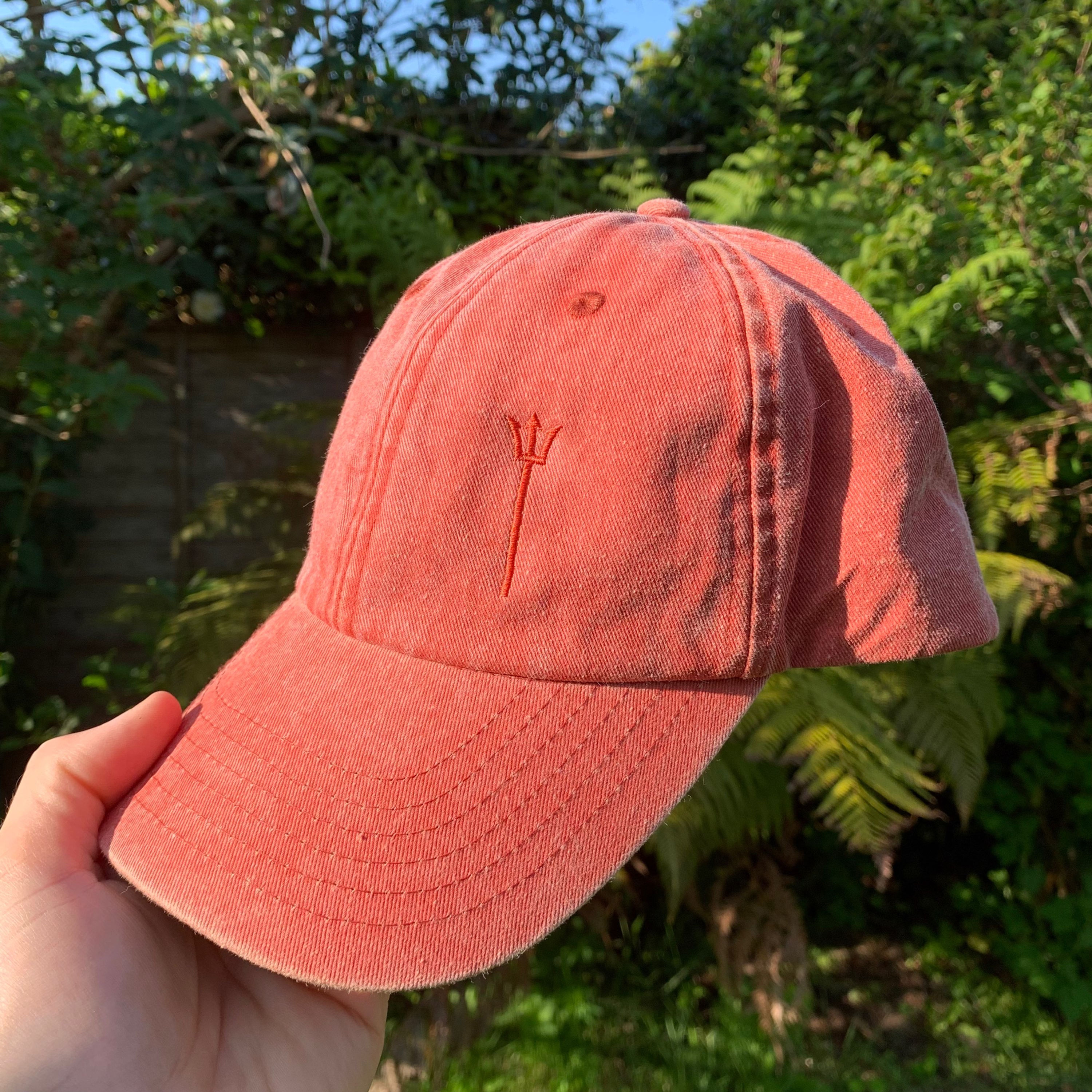 Organic Trident Faded Caps