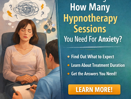 How Many Sessions of Hypnotherapy Are Needed for Anxiety Disorder?