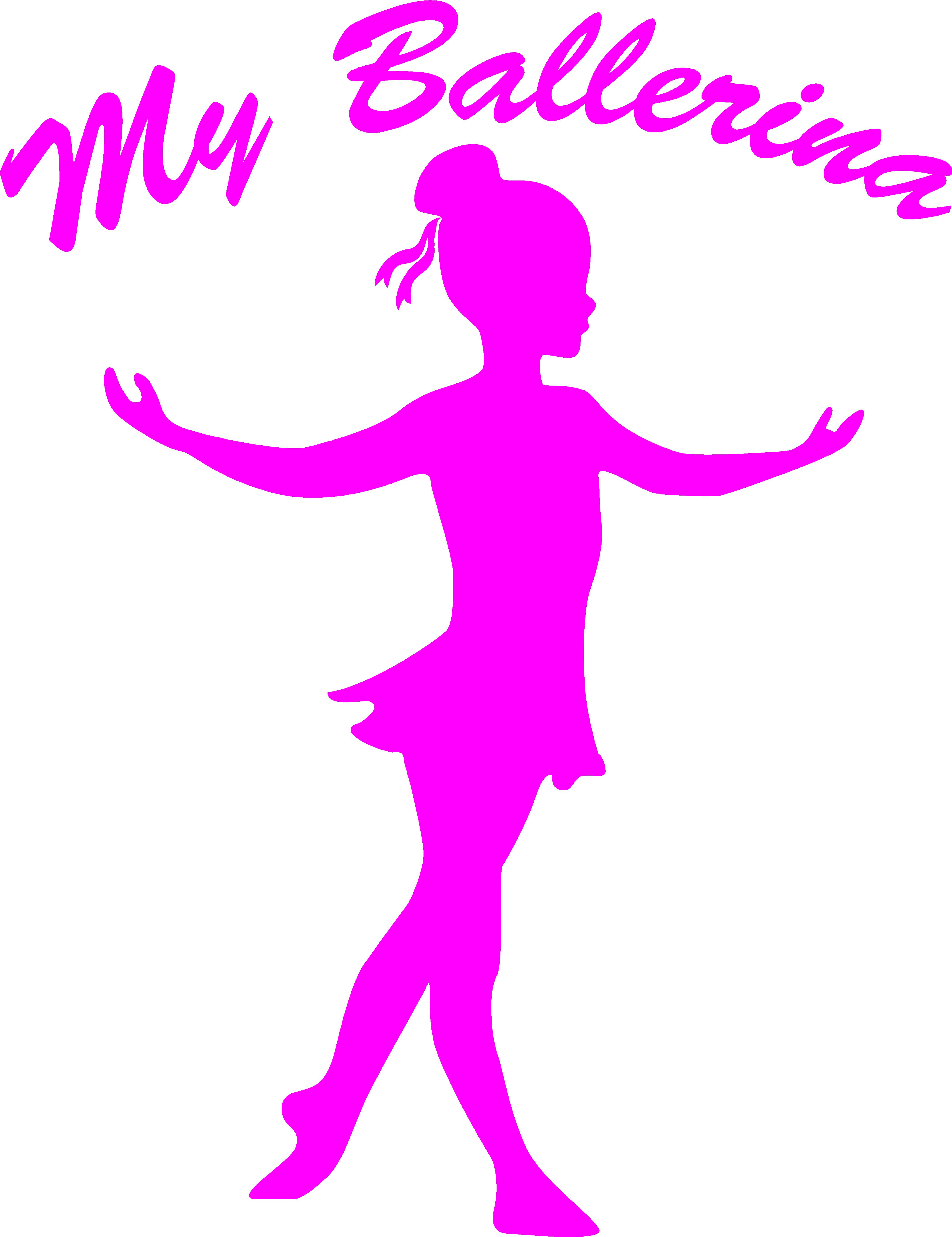 9x7 inches Ballerina $5.00