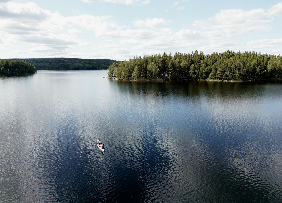 Canoetrip Zweden