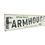Thumbnail: Farmhouse Metal Sign, Open Daily Locally Grown Fresh, Distressed Wall Decor