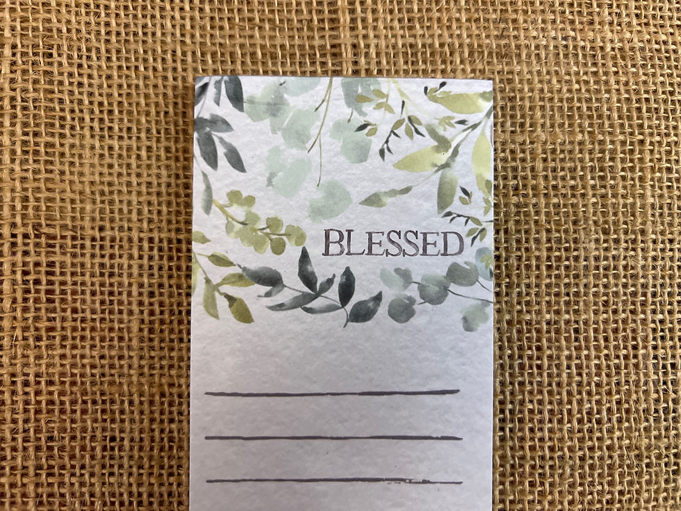 Thumbnail: Hello Beautiful Magnetic Notepad, Bee and Flower List Pad, Kitchen Notepad