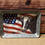 Thumbnail: Large Farm Tray with Americana Barn, Galvanized Metal Serving Tray, Patriotic