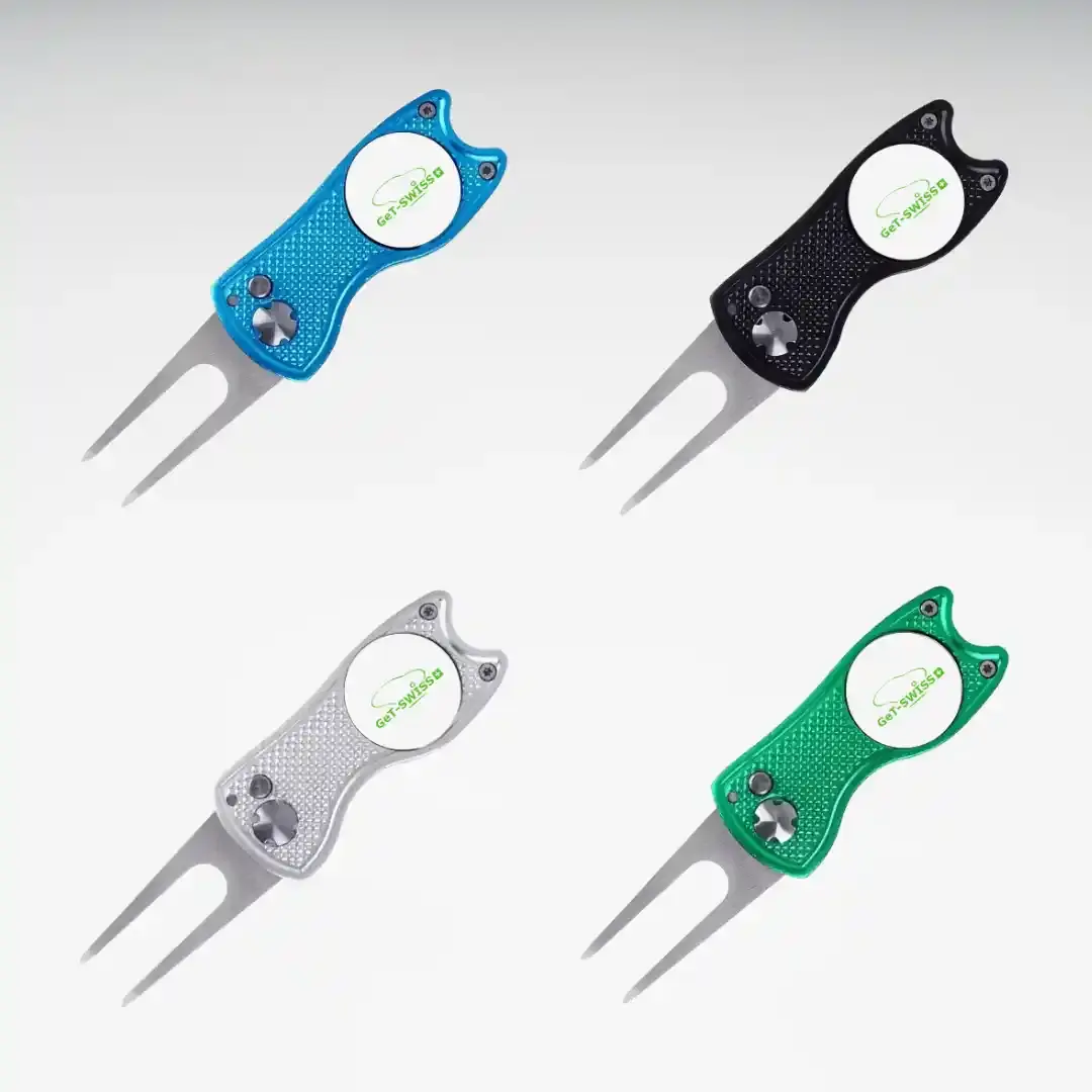 Divot Tool / Pitchgabel mit Ballmarker