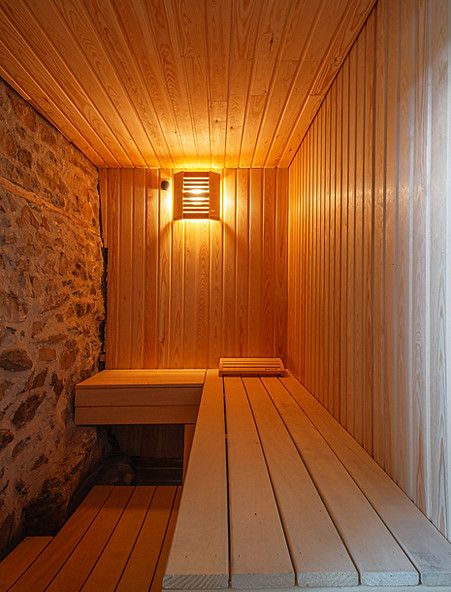 Сауна в ARISEYA Mountain Lodge