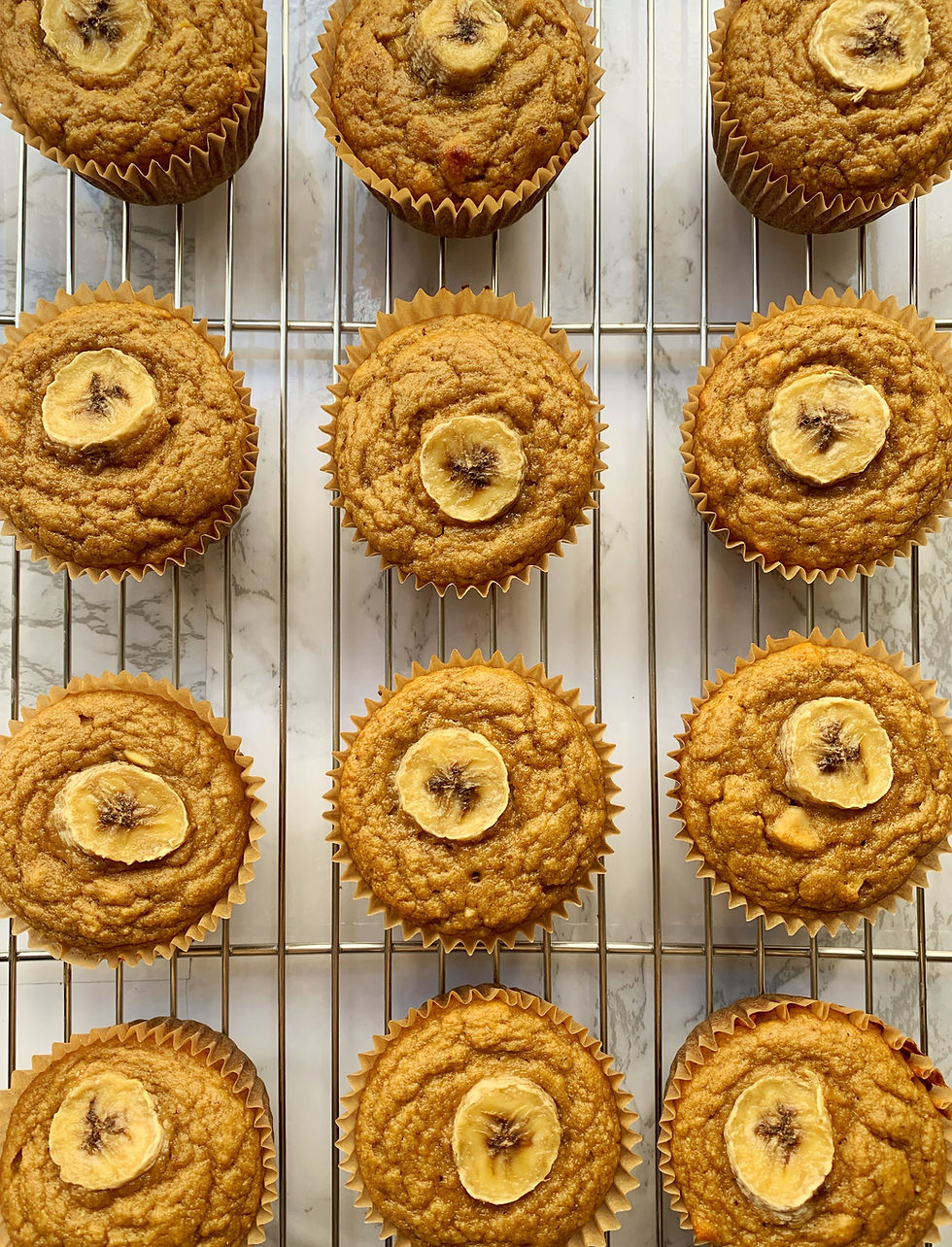 Protein Peanut Butter Banana Muffins