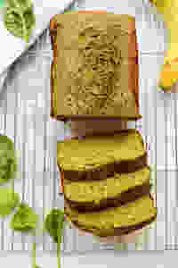 Green Smoothie Banana Bread
