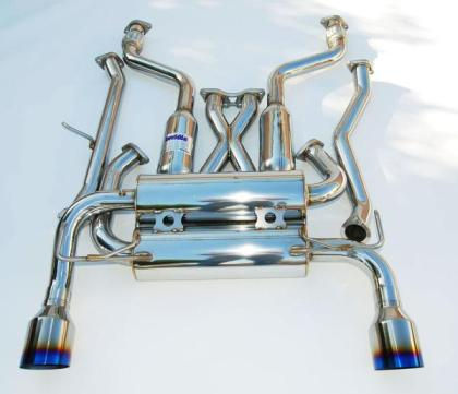 Invidia 03-08 Infiniti G35 Coupe Gemini Titanium Tip CatBack Exhaust