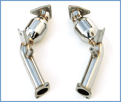 Thumbnail: Invidia 09+ Nissan 370Z / Infiniti G37 60mm High Flow Cat w/ Bracket