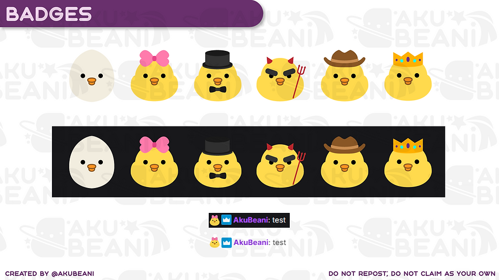 Badges - Chickies