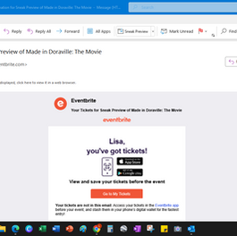 Accessing Your Tickets to Attend the Sneak Preview of Award-winning, Made in Doraville: The Movie