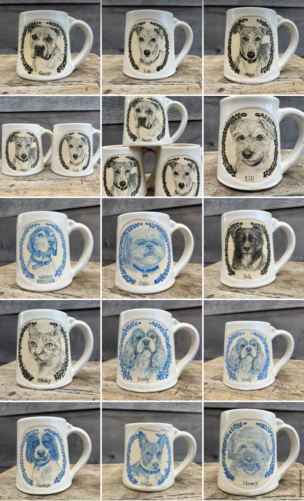 Custom Pet Portrait Mug