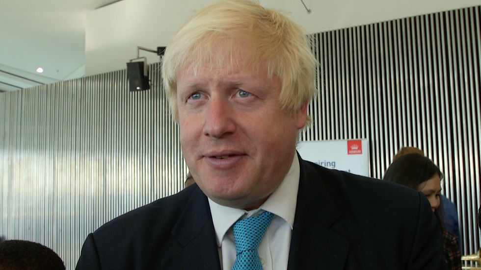Interviewing Boris Johnson