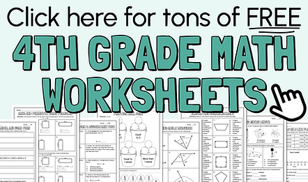 4th grade free math WS.png