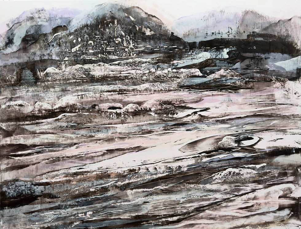 Magic Mountain - 93x122cm - 2025