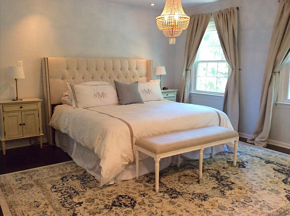 Primary Bedroom Interior Design by Elan Design