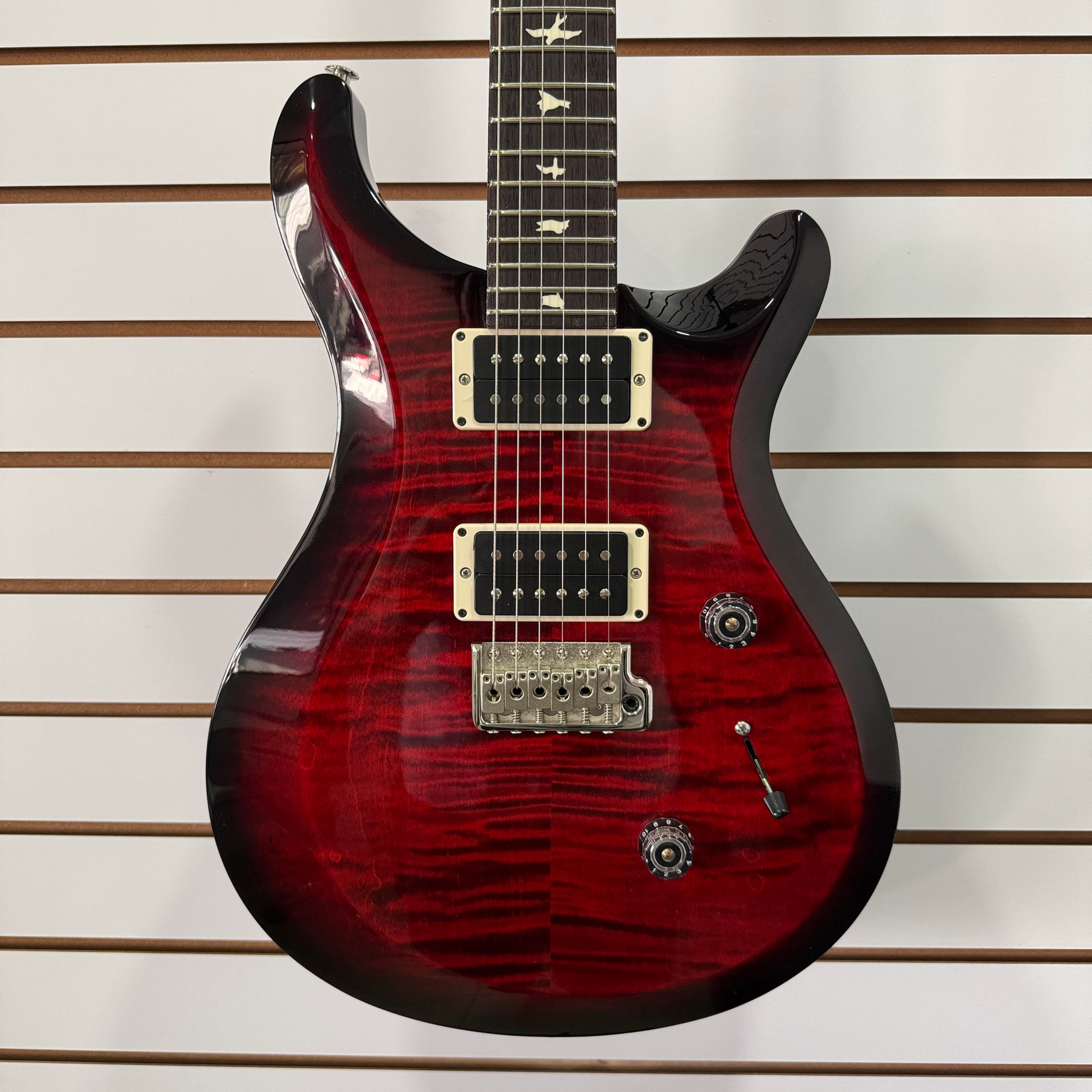 PRS S2 Custom 24 - Fire Red Burst
