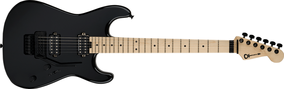 Charvel Pro-Mod San Dimas Style 1 HH FR MPL - Gloss Black