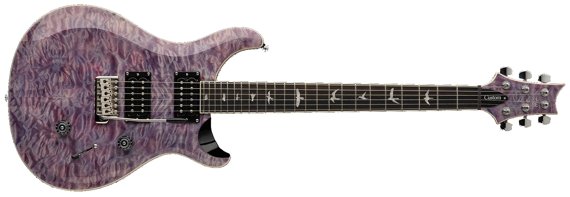PRS SE Custom 24 Quilt - Violet