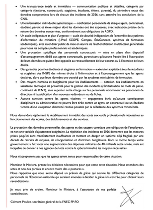 Cyberattaques, fuites de données : le ministre responsable du chaos !