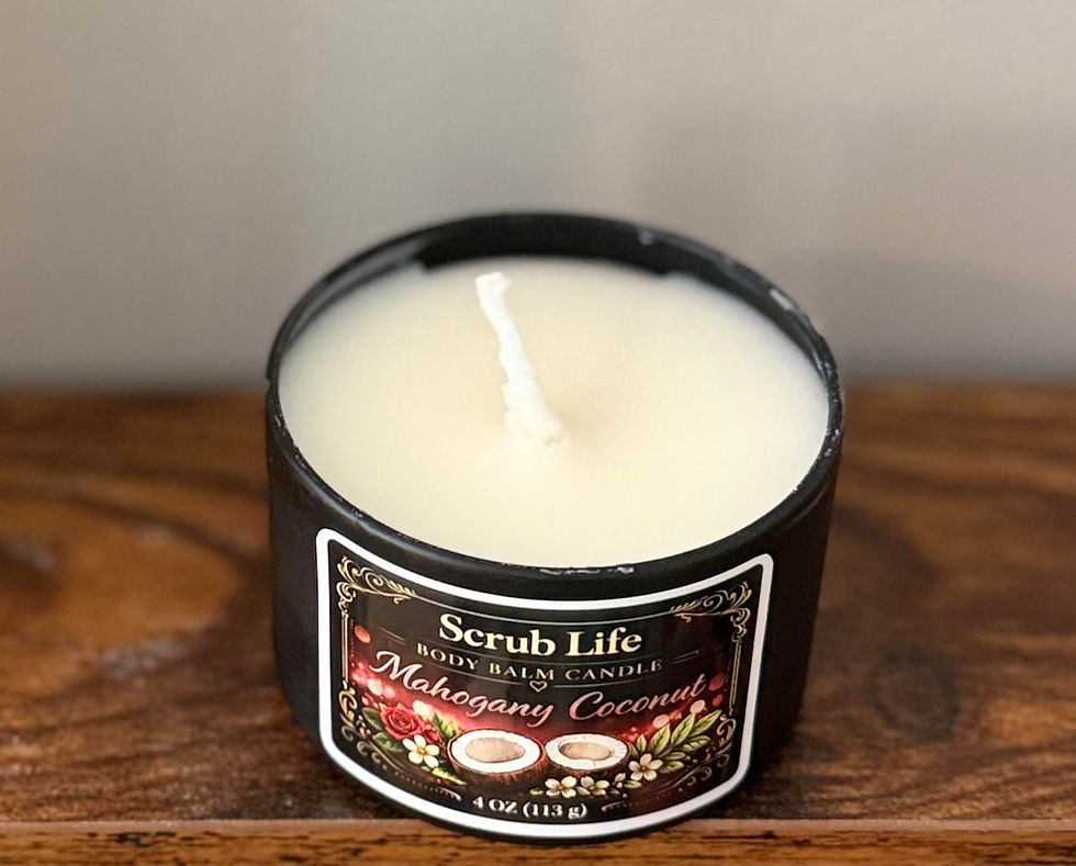 Couples spa gift set with massage candle body butter and massage oil handmade luxury self care gift