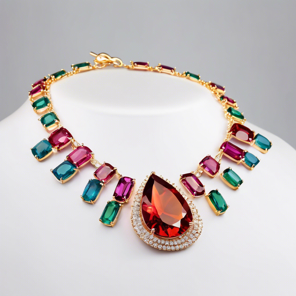 Gemstone Collar Necklace