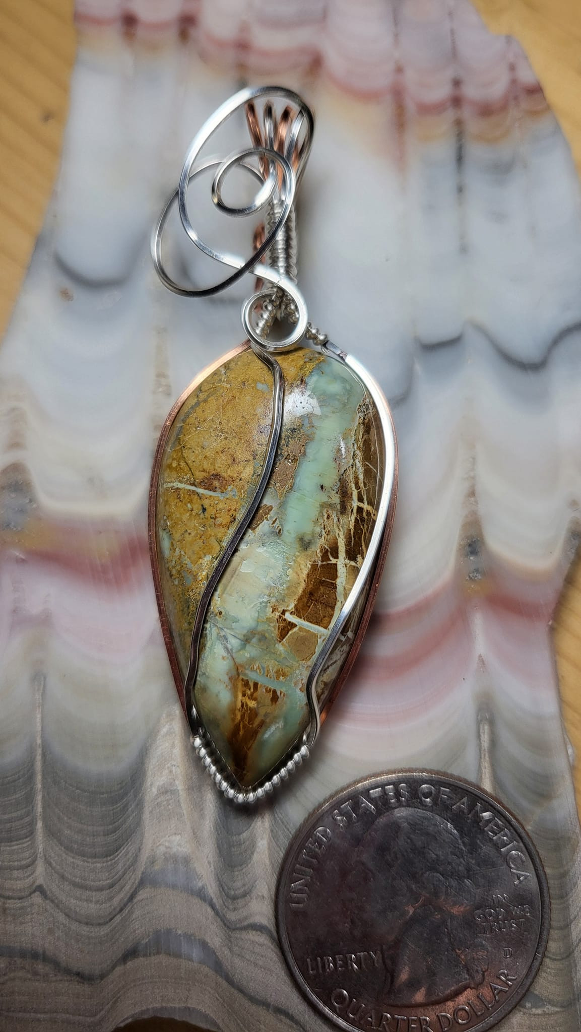 Variscite pendant #27