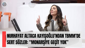 Nurhayat Altaca Kayışoğlu’ndan TBMM’de Sert Sözler: “Monarşiye Geçit Yok”