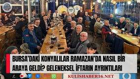 Bursa’daki Konyalılar Ramazan’da Nasıl Bir Araya Geldi? Geleneksel İftarın Ayrıntıları