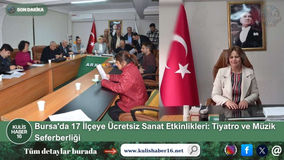 Bursa'da 17 İlçeye Ücretsiz Sanat Etkinlikleri: Tiyatro ve Müzik Seferberliği
