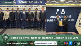 Bursa'da Siyasi Nezaket Rüzgarı: Gençler El Ele Verdi