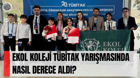 Ekol Koleji TÜBİTAK yarışmasında nasıl derece aldı? Hangi projeler öne çıktı?