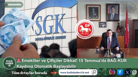 🚨 Emekliler ve Çiftçiler Dikkat! 15 Temmuz’da BAĞ-KUR Kaydınız Otomatik Başlayabilir