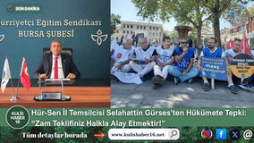 Hür-Sen İl Temsilcisi Selahattin Gürses’ten Hükümete Tepki: “Zam Teklifiniz Halkla Alay Etmektir!”