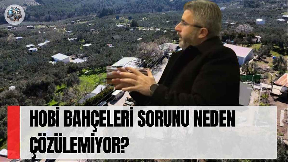 Hobi bahçeleri sorunu neden çözülemiyor?